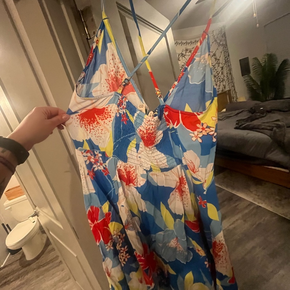 Roxy Floral Strappy Dress